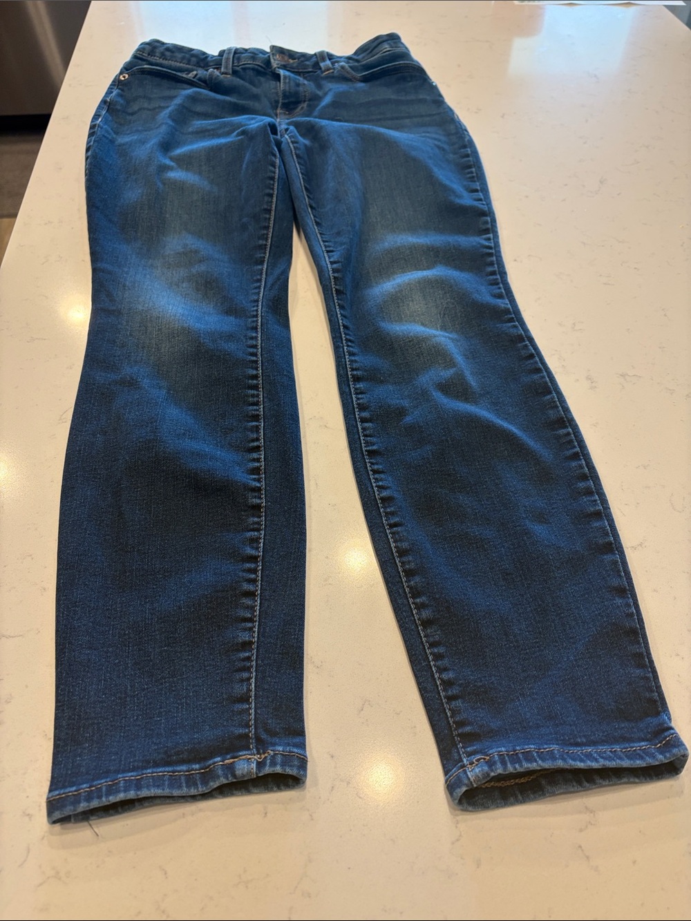 Lucky Brand Women's Straight Leg Dark Blue Jeans